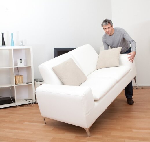 Shutterstock/ Everett Collection. When you're re-arranging furniture.