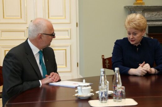 D.Grybauskaitė išrašė velnių DP ministrui D.Pavalkiui