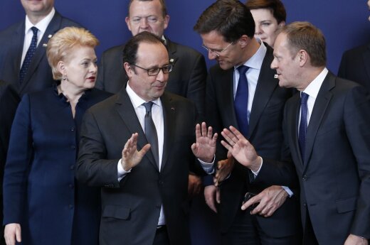 Dalia Grybauskaitė, Francois Hollande'as, Markas Rutte, Donaldas Tuskas