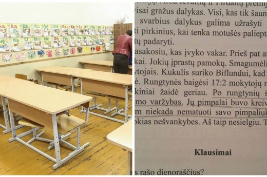 Ištrauka apie berniukų persirengimo kambarį septintokų pratybose nustebino tėvus