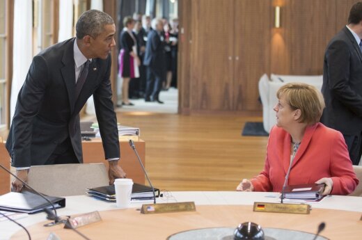 Angela Merkel, Barackas Obama