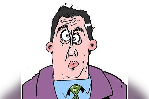 Petras Gražulis - karikatūra