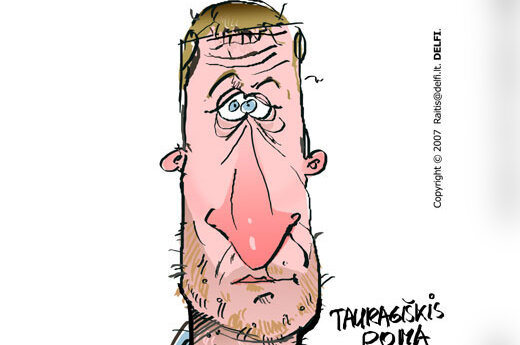 Romanas Abramovičius - karikatūra