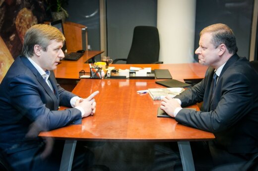 Ramūnas Karbauskis, Saulius Skvernelis