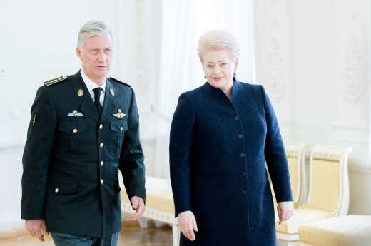 Belgų karalius Filipas ir Dalia Grybauskaitė