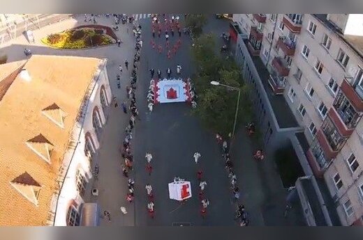 Nufilmavo Panevėžį, kokio dar nematėte