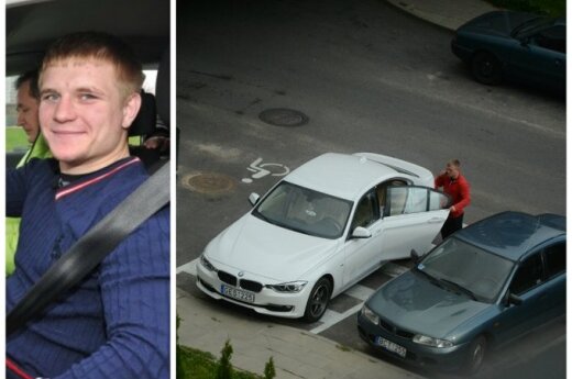 Boksininkas E. Petrauskas įkišo automobilį ten, kur nederėtų