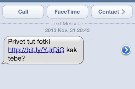 Nowy wirus komórkowy: „Privet tut fotki...”