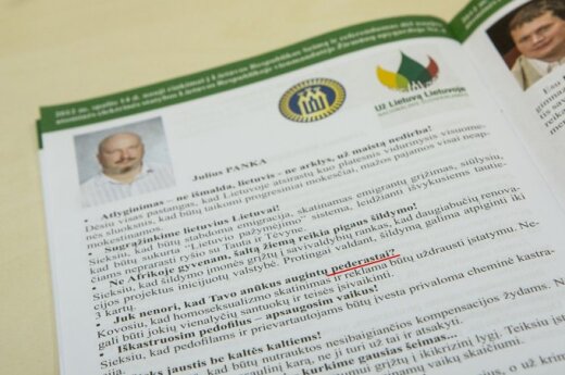 Pederastais rinkėjus gąsdinantis J.Panka: man „pederastas“ – normalus žodis, kaip „astronomija“
