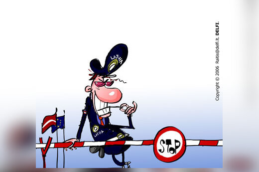 Pasienis, pasieniečiai, muitinė, muitininkai, Latvija, stop