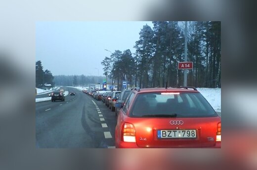 Литовец тратит 300 литов в месяц на бензин