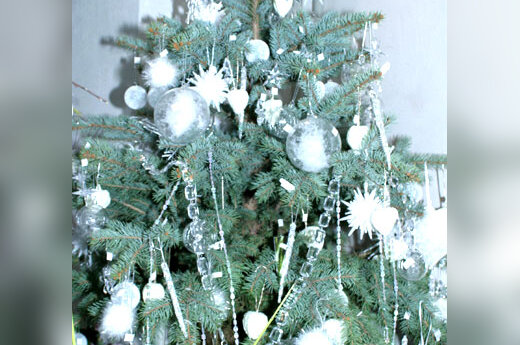 Baltos Kalėdos. "Rotušės Floralitos" kalėdinė kompozicija