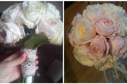 Floristė: kas negerai šiai nuotakos puokštei?