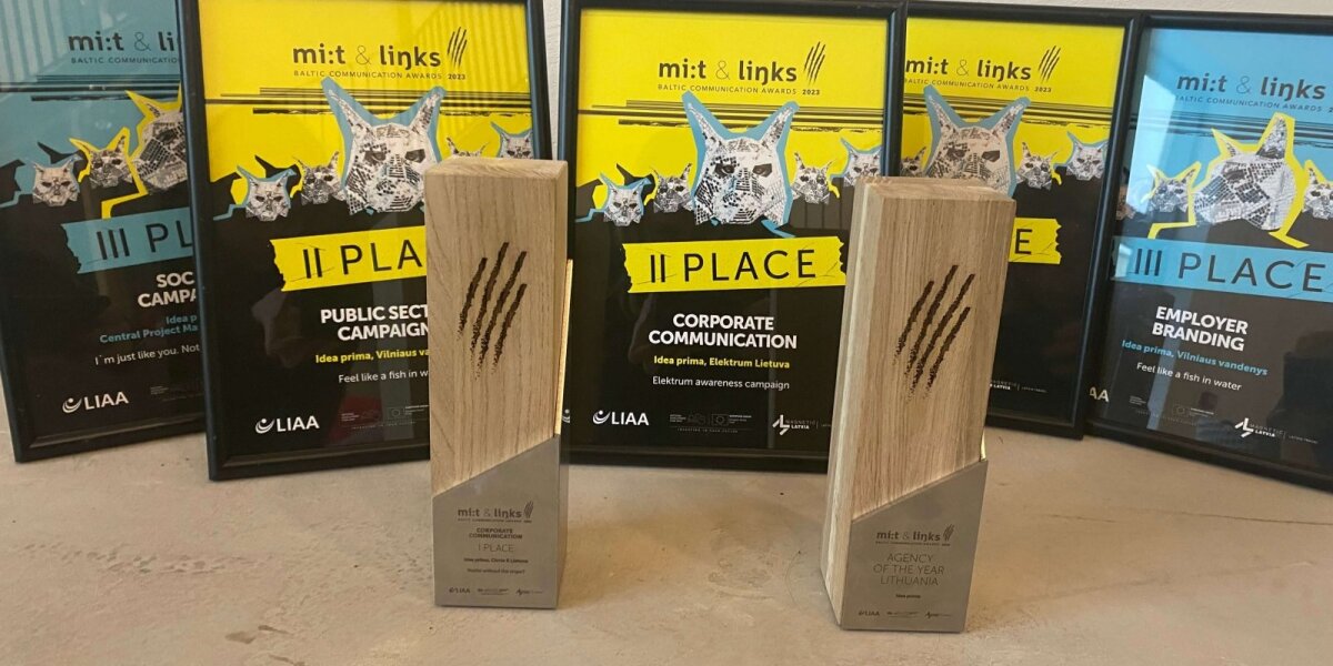 „Mi:t&links. Baltic Communication Awards 2023“