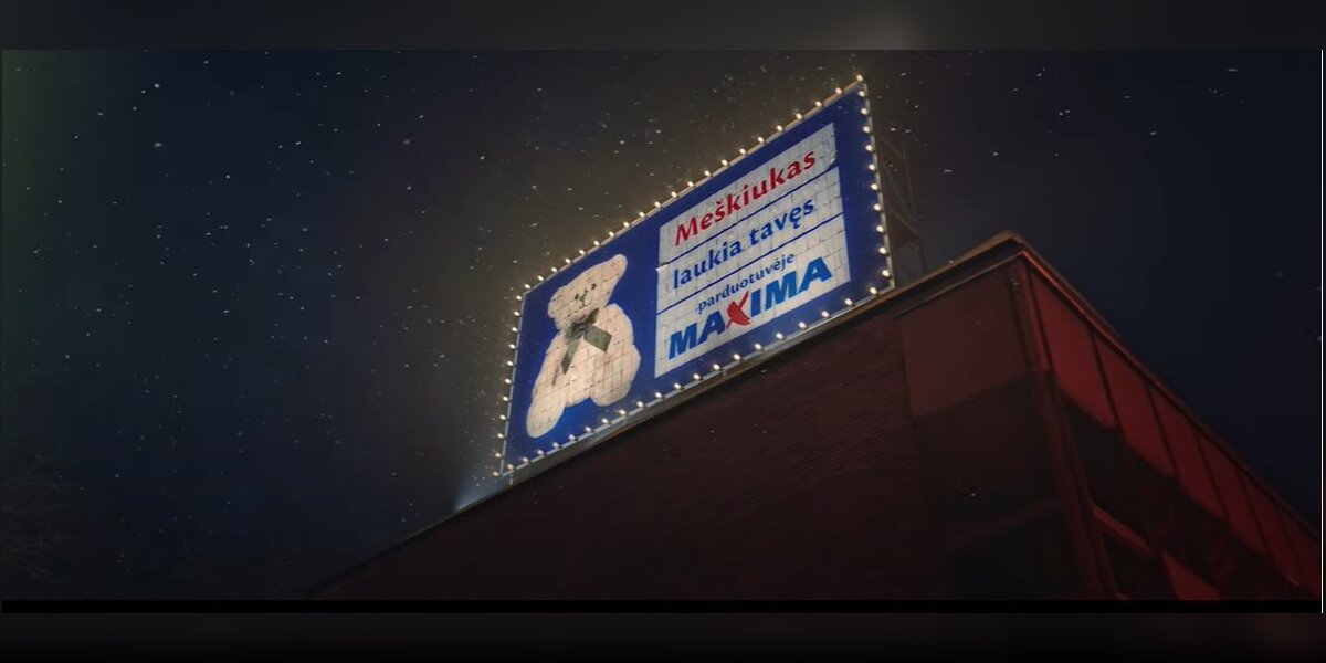 „Maximos“ kalėdinėje reklamoje – jausminga pamesto meškiuko istorija