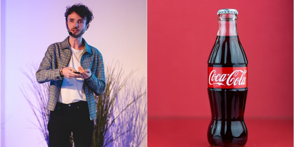 Karolis Rimkus, „Coca Cola“ buteliukas