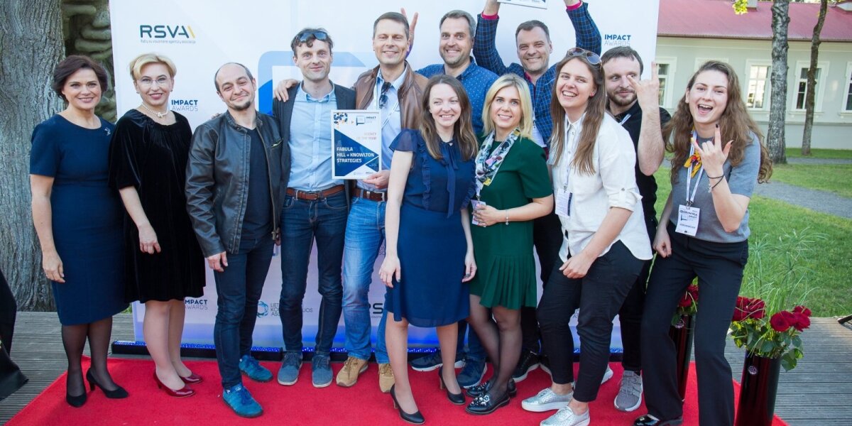 „PR Impact Awards 2019“: metų komunikacijos agentūros – „Idea Prima“ ir „Fabula Hill+Knowlton Strategies“